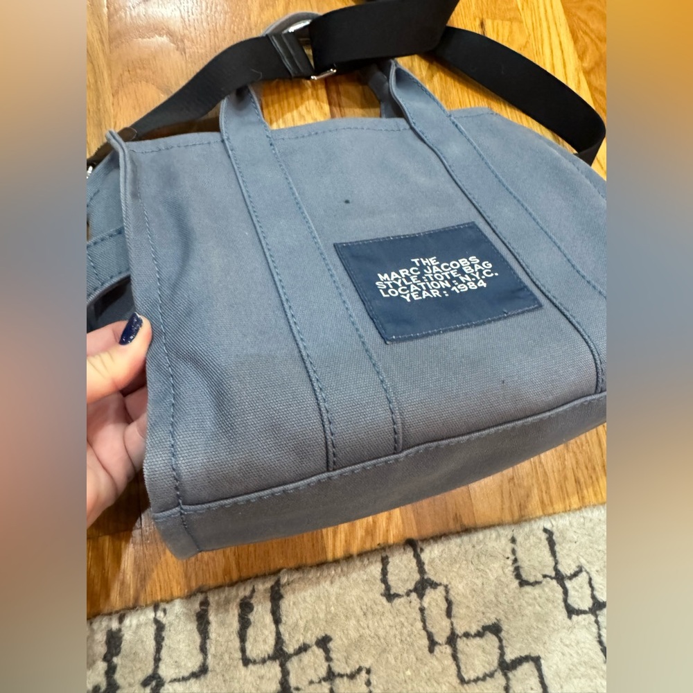 Marc Jacobs Gray/blue Tote Bag - Picture 4 of 10